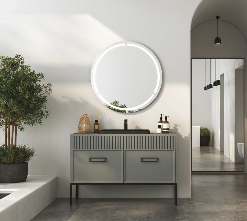 Fym Porto 125 cm Antrasit Banyo Dolabı - Fym