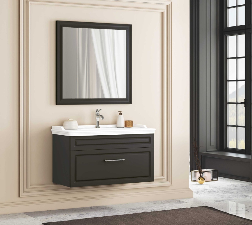 Fym Prada 100 cm Banyo Dolabı - Fym