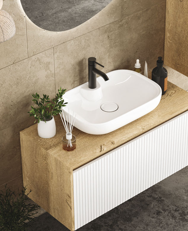 Fym Reneta 100 cm Banyo Dolabı - Fym (1)