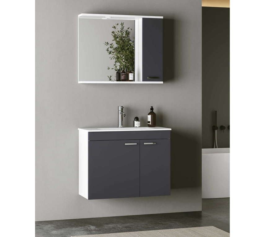 Fym Urla 80 cm Banyo Dolabı - Fym