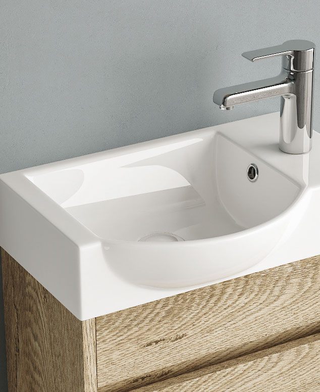 Fym Yakut 45 cm Banyo Dolabı - Fym (1)