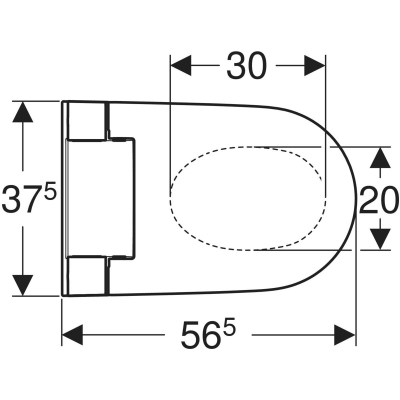 Geberit Alba Asma Klozet Seti – Beyaz / KeraTect - 3