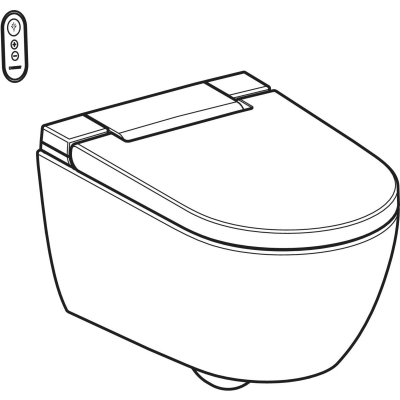 Geberit Alba Asma Klozet Seti – Beyaz / KeraTect - 5