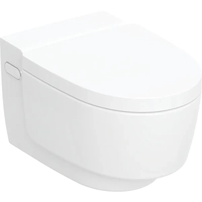 Geberit AquaClean Mera Classic Asma Klozet Seti – KeraTect, Beyaz Kapak - 1