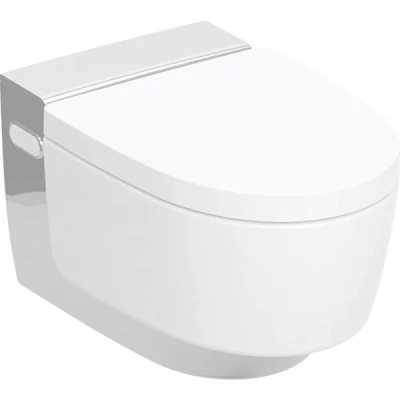 Geberit AquaClean Mera Classic Asma Akıllı Klozet – KeraTect, Parlak Krom - 1