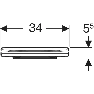 Geberit Bambini Çocuk Klozet Kapağı Soft, Beyaz - 3