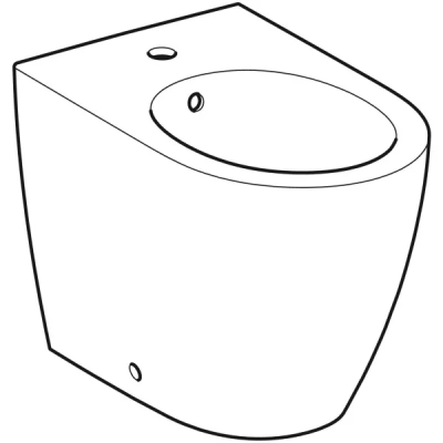 Geberit iCon Zemine Monte Bide 56 cm, Beyaz - 3
