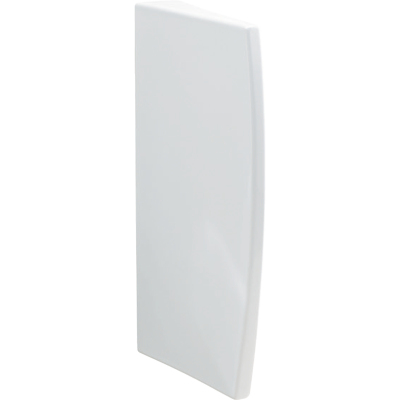 Geberit pisuvar bölme paneli: 40x10x70cm, Beyaz - 1