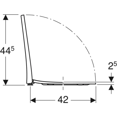 Geberit Acanto Soft Klozet Kapağı - 2