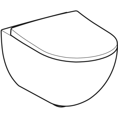 Geberit Smyle Asma Klozet Seti Rimfree, 51 cm (Kapak Dahil) - 3
