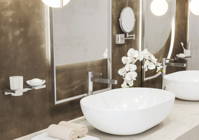 HansGrohe Addstoris Makyaj Aynası - 41791000 - 2