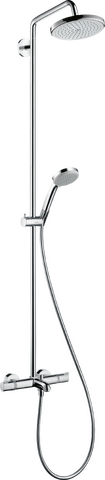 HansGrohe Croma Duş Kolonu 220 1 Jet, Banyo Termostatı İle - 27223000 - Hansgrohe