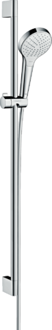 HansGrohe Croma Select S Duş Seti Vario, Ecosmart, 9 Lt/Dk, 90 Cm Duş Barı İle - 26573400 - Hansgrohe
