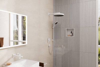 HansGrohe Duş Dirseği Square 38,9 Cm - 27694700 - 2