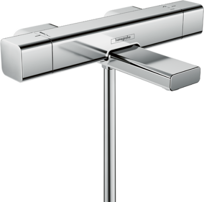 HansGrohe Ecostat E Termostatik Banyo Bataryası, Aplike - 15774000 - 1