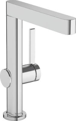 HansGrohe Finoris Tek Kollu Lavabo Bataryası 230, Bas - Aç Gider Seti İle - 76060000 - 1