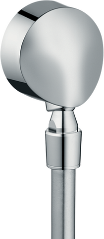 Hansgrohe FixFit Gönye Çıkış Çek Valf ve Pivot Bağlantı ile E Krom - 27505000 - Hansgrohe
