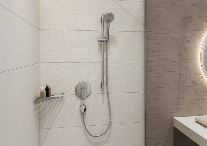 HansGrohe Fixfit Gönye Çıkış Çek Valfsiz E - 27454000 - Hansgrohe (1)