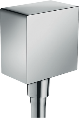 HansGrohe Fixfit Gönye Çıkış Square Çek Valf İle - 26455000 - 1