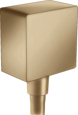 HansGrohe Fixfit Gönye Çıkış Square Çek Valf İle - 26455140 - 1