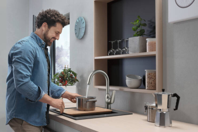 HansGrohe Focus M42 Tek Kollu Eviye Bataryası 220, 1Jet - 71802800 - 2