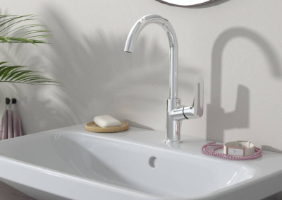 HansGrohe Logis Tek Kollu Lavabo Bataryası 210 Kumandasız, Döner Gaga İle - 71131000 - 2