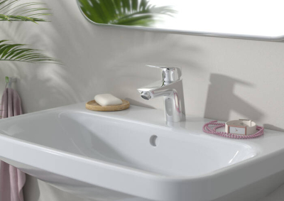 HansGrohe Logis Tek Kollu Lavabo Bataryası 70 Metal Kumandalı - 71170000 - 2