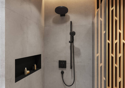 HansGrohe Pulsify Select S Duş Seti 105 3Jet Relaxation Ecosmart, 90 Cm Duş Barı İle - 24171670 - 2