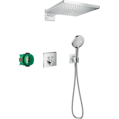HansGrohe Raindance E Duş Sistemi 300 1Jet Showerselect Square İle - 27952000 - 1