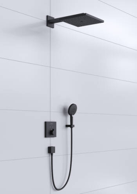 HansGrohe Raindance E Duş Sistemi Ankastre Montaj İçin Showerselect Termostat İle - 27939670 - 2