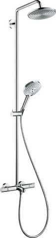 HansGrohe Raindance S Duş Kolonu 240 1 Jet, Banyo Termostatı İle - 27117000 - Hansgrohe