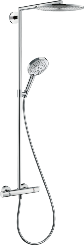 HansGrohe Raindance S Duş Kolonu 300 1 Jet, Termostat İle - 27114000 - Hansgrohe