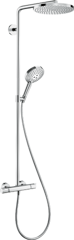 HansGrohe Raindance Select S Duş Kolonu 240 1 Jet, Powderrain, Termostat İle - 27633000 - Hansgrohe