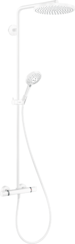 HansGrohe Raindance Select S Duş Kolonu 240 1 Jet, Powderrain, Termostat İle - 27633700 - Hansgrohe