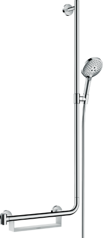 HansGrohe Raindance Select S Duş Seti 120 3 Jet, 110 Cm Sağ Duş Barı İle - 26326000 - Hansgrohe