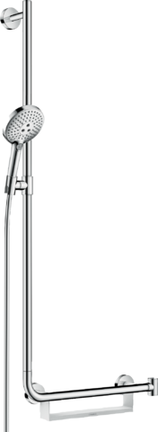 HansGrohe Raindance Select S Duş Seti 120 3 Jet, 110 Cm Sol Duş Barı İle - 26324000 - Hansgrohe