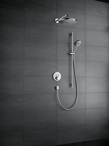 HansGrohe Raindance Select S Duş Seti 120 3 Jet, Ecosmart, 9Lt/Dk, 90 Cm Duş Barı İle - 26323000 - Hansgrohe (1)