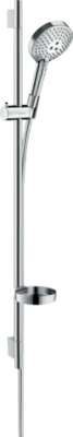 HansGrohe Raindance Select S Duş Seti 120 3 Jet, Powderrain, 90 Cm Duş Barı İle - 27667000 - 1