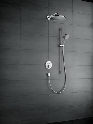 HansGrohe Raindance Select S Tepe Duşu 300 2 Jet, Duş Dirseği İle - 27378000 - 3