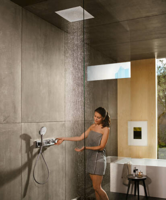 HansGrohe Rainselect Termostat Ankastre Montaj, 2 Çıkış İçin - 15355000 - 2