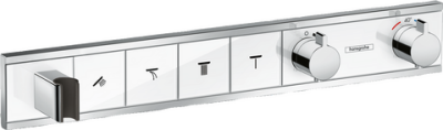 HansGrohe Rainselect Termostat Ankastre Montaj, 4 Çıkış İçin - 15357400 - 1
