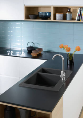 HansGrohe S51 S510 - F635 Ankastre Eviye 180/450 - 43315290 - 3