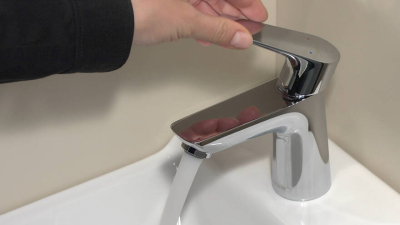 HansGrohe Talis E Tek Kollu Lavabo Bataryası 80 Kumandalı - 71700000 - 3