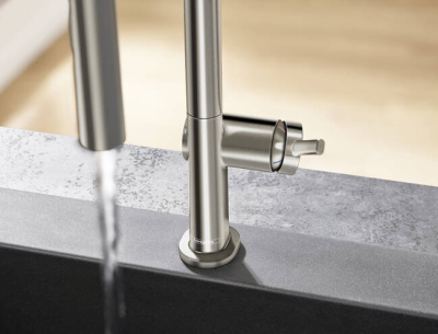 HansGrohe Talis M54 Tek Kollu Eviye Bataryası 210, Çekilebilir El Duşu, 2Jet - 72800800 - 2