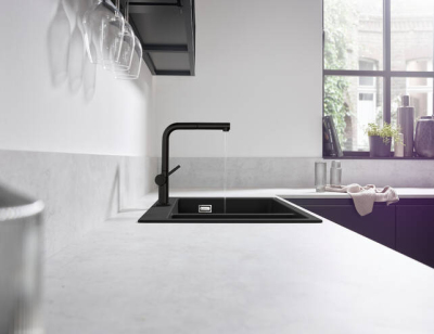 HansGrohe Talis M54 Tek Kollu Eviye Bataryası 270, Çekilebilir Gaga, 1Jet, Sbox - 72809670 - 2