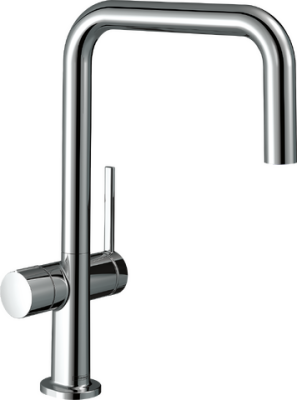 HansGrohe Talis M54 Tek Kollu Eviye Bataryası U 220, Açma - Kapama Valfi, 1Jet - 72807000 - 1