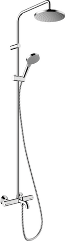 HansGrohe Vernis Blend Duş Kolonu 200 1Jet, Ecosmart, Banyo Termostatı İle - 26079000 - Hansgrohe