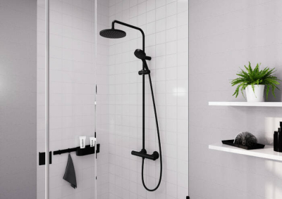HansGrohe Vernis Blend Duş Kolonu 200 1Jet, Termostat İle - 26276670 - 2