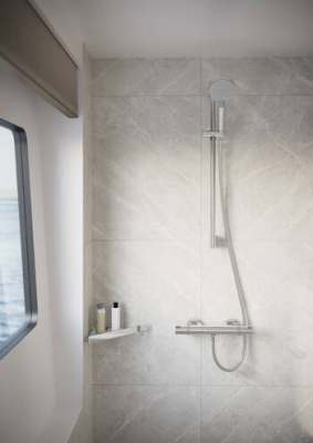 HansGrohe Vernis Blend Duş Seti Vario Ecosmart, 65 Cm Crometta Duş Barı İle - 26279000 - 2