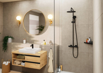 HansGrohe Vernis Blend Tek Kollu Lavabo Bataryası 100 Kumandasız - 71580670 - 2